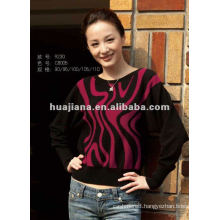 fashion women blended cashmere jumper